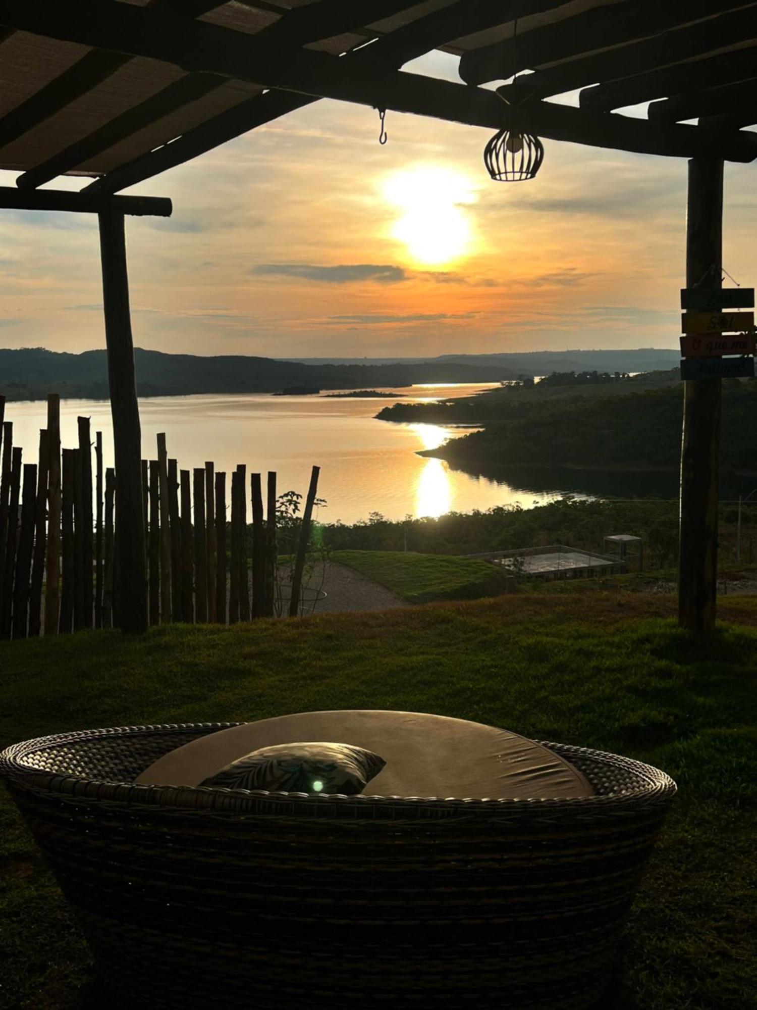 Chale Mirante, Piscina, Cachoeira, Lago E Vista Espetacular Alexania Экстерьер фото
